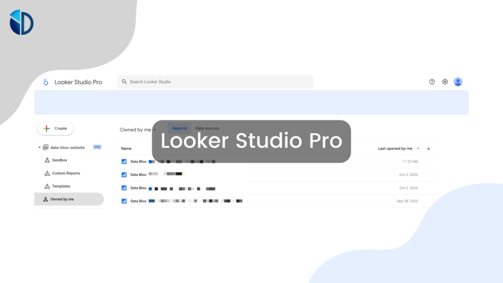 Your Guide To Google Looker Studio Pro Data Bloo