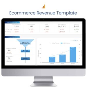 Ecommerce Revenue Template - Data Bloo