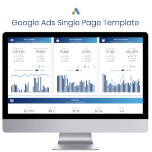 Google Ads Single Page Template - Data Bloo