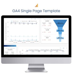 GA4 Single Page Template - Data Bloo