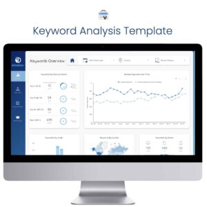 Keyword Analysis Data Studio Template - Overview