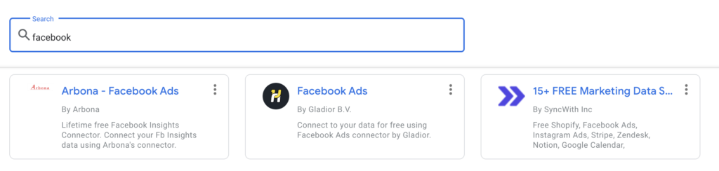 How to Connect Facebook Ads to Data Studio - Gladior