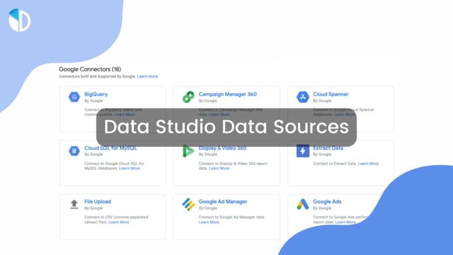 Google Data Studio Data Sources - Data Bloo
