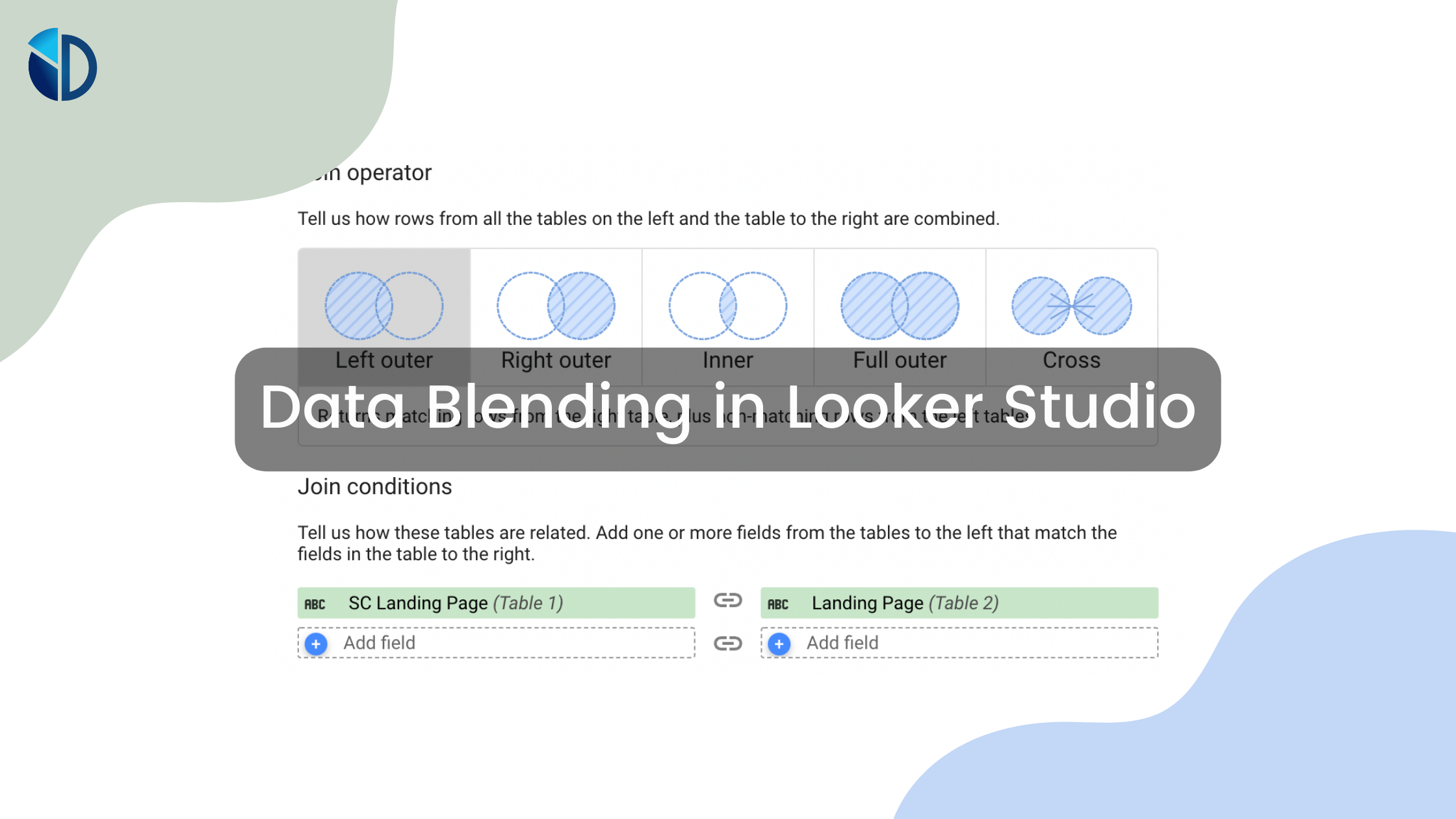 Data Blending in Google Looker Studio - Data Bloo
