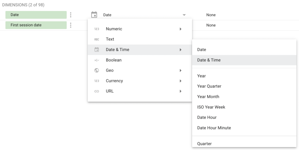 Data Studio Date Format