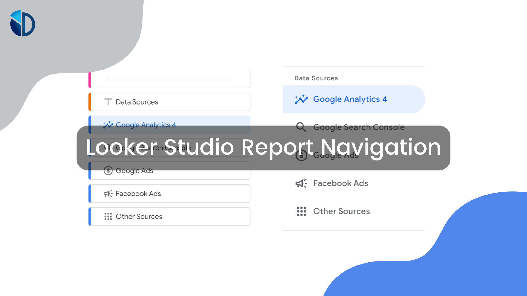 Google Looker Studio Report Navigation