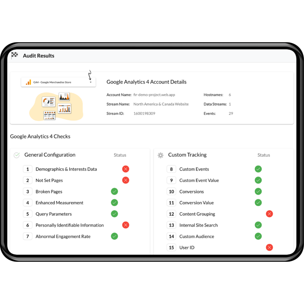 Free Google Analytics 4 Audit - Data Bloo