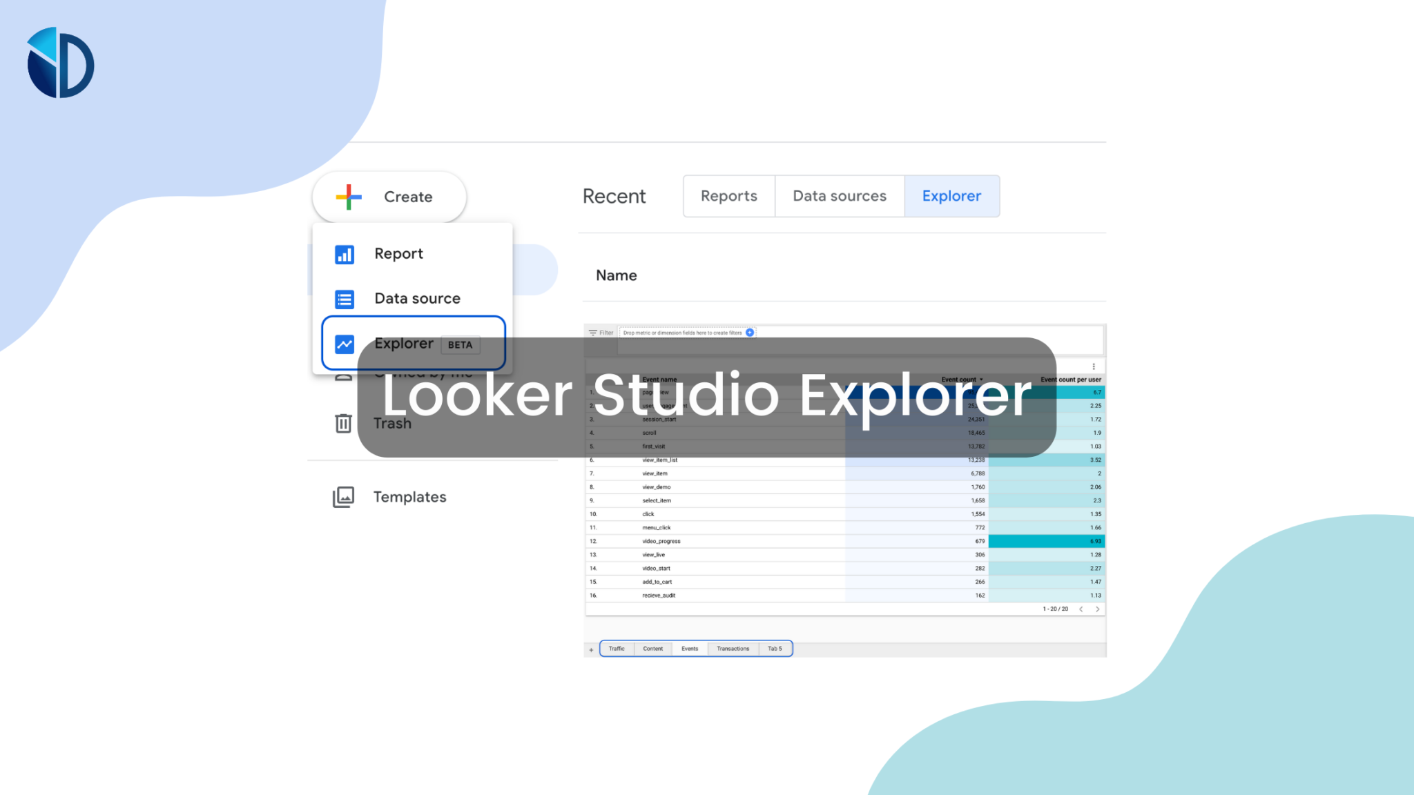 2 Ways to Design the Perfect Looker Studio Report Navigation - Data Bloo