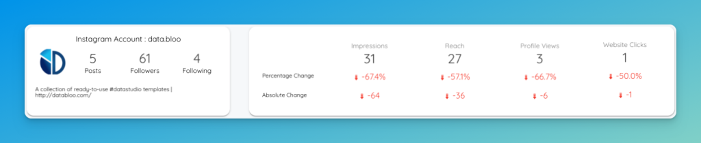 Instagram Insights Report - Instagram KPIs - Data Bloo