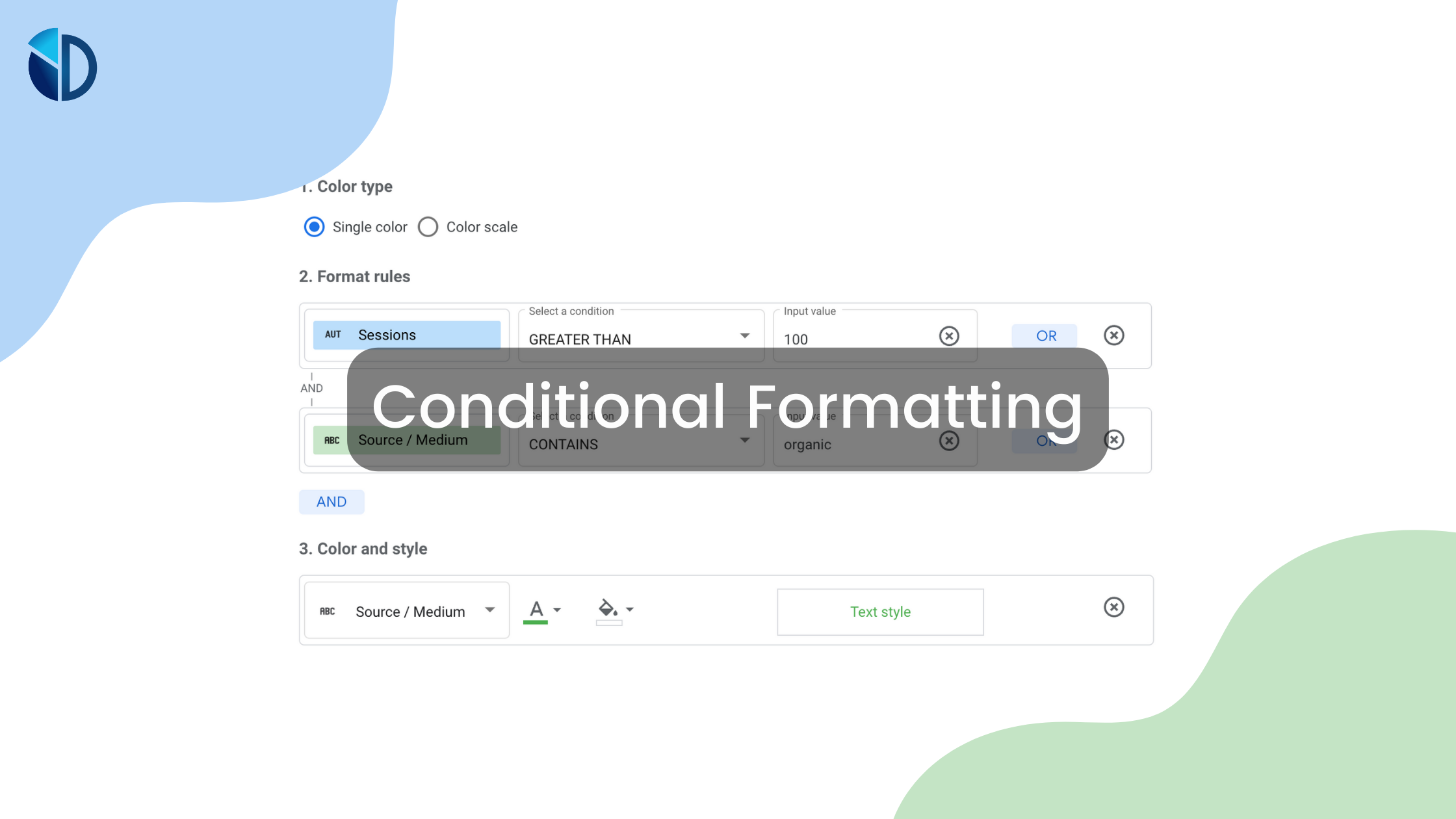 Looker Studio Conditional Formatting - Data Bloo