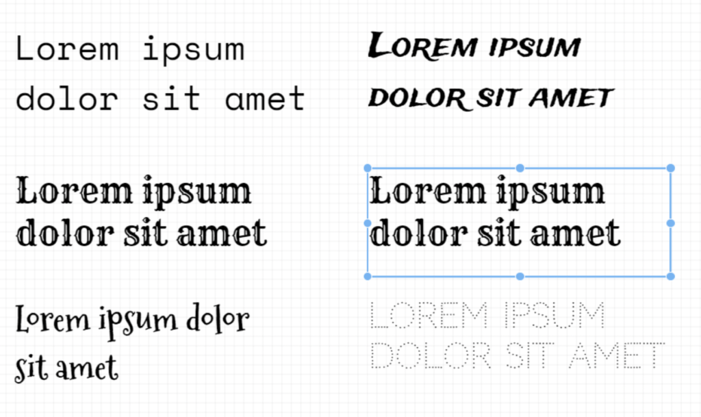 Google Fonts Community Visualization - Data Bloo