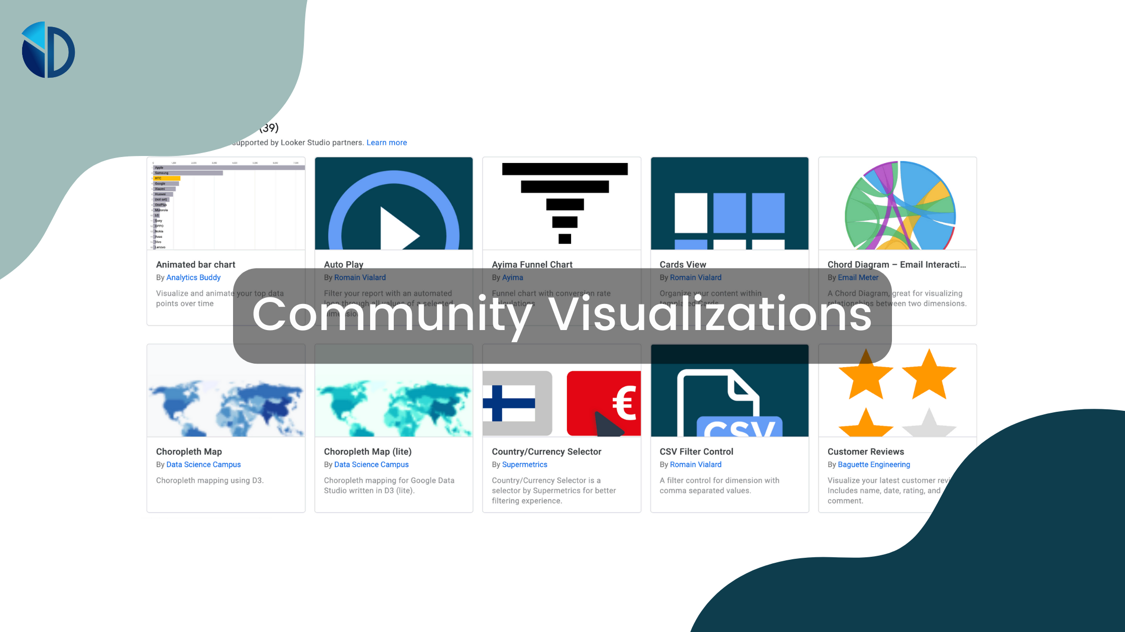 Google Looker Studio Community Visualizations - Data Bloo